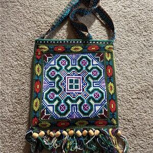 Colorful Embroidered Women's Bag